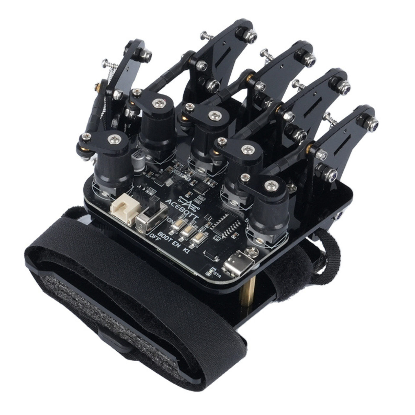 ACEBOTT QD023 Motion-Sensing Glove with Encoders & Accelerometer & Enhanced ESP32 Controller -DIY Kits -Robotic Kits -Robocraze
