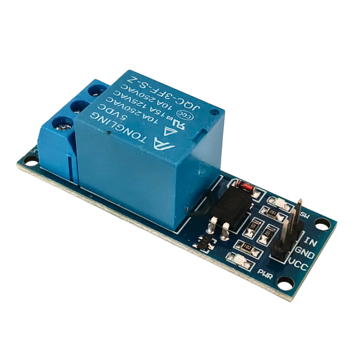 ADIY 1 Channel 5V Relay Module with Optocoupler for Arduino Projects - Electrical Modules - Relays - 5V Relays - Robocraze