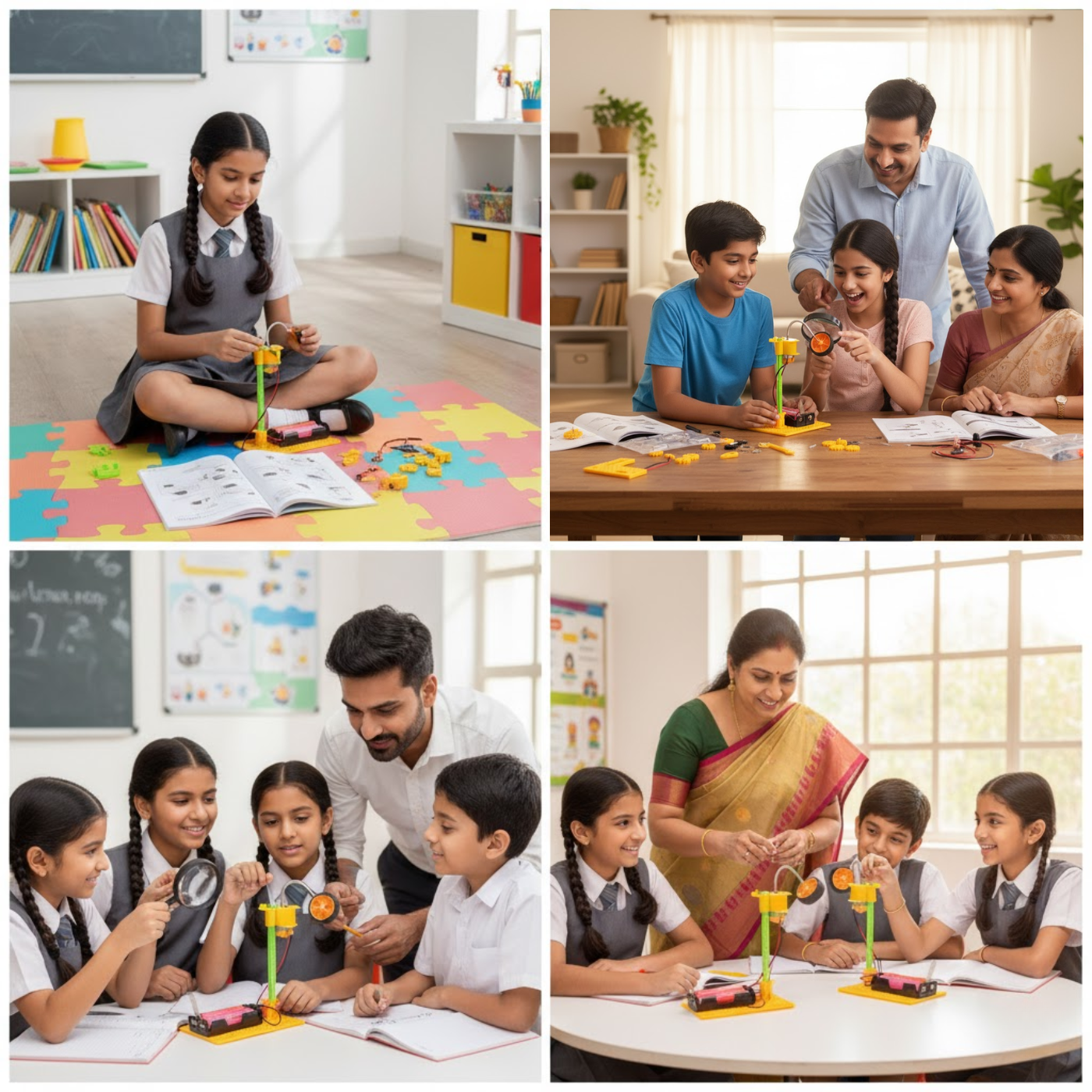 Pludo STEM Kit Gyro Transmitter – Learns Inertia, Balance & Motion for Kids 11–14 | Grade 6–8 DIY Science Kit -DIY Kit -Pludo Education Kit -Robocraze