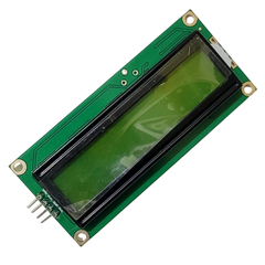 RG1602A-IIC(P) Green LCD Display with I2C PCF8574T -Display Modules -LCD Display -Robocraze