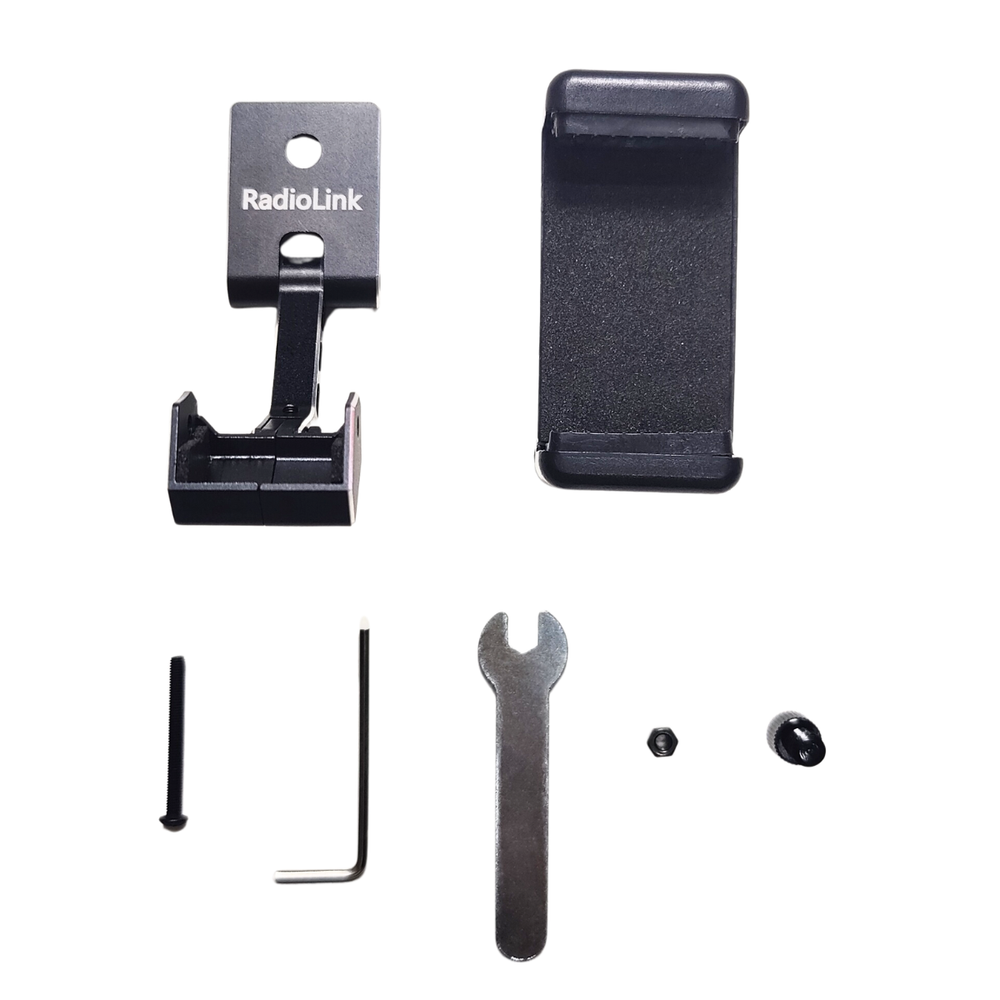 Radiolink Phone Holder Mount Aluminum Alloy Bracket for RC8X Remote Controller -Drone Parts -Drone Accessories -Robocraze