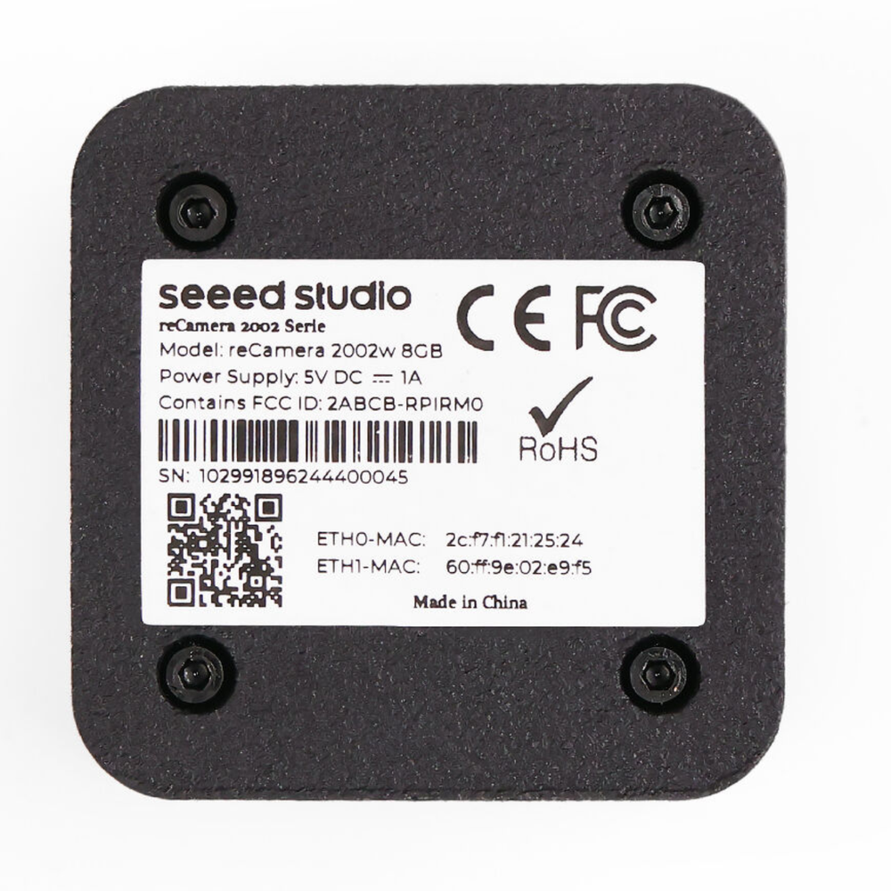 Seeed Studio reCamera 2002w 64GB – Open-Source AI Vision Camera -Development Boards -Accessories Development Boards -Robocraze