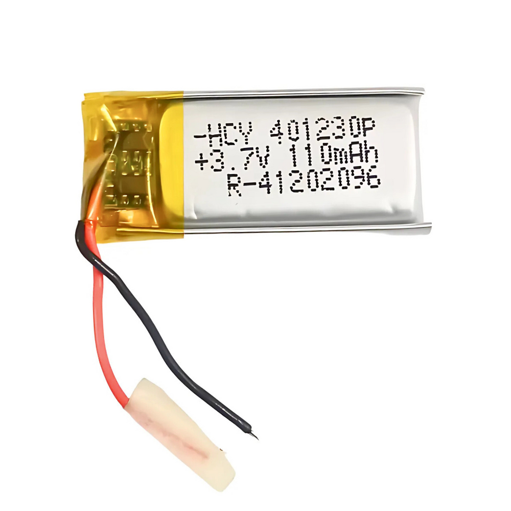 Witty Fox 110mAh Rechargeable 3.7V LiPo Battery -Lithium Polymer Battery for Drone -Robocraze