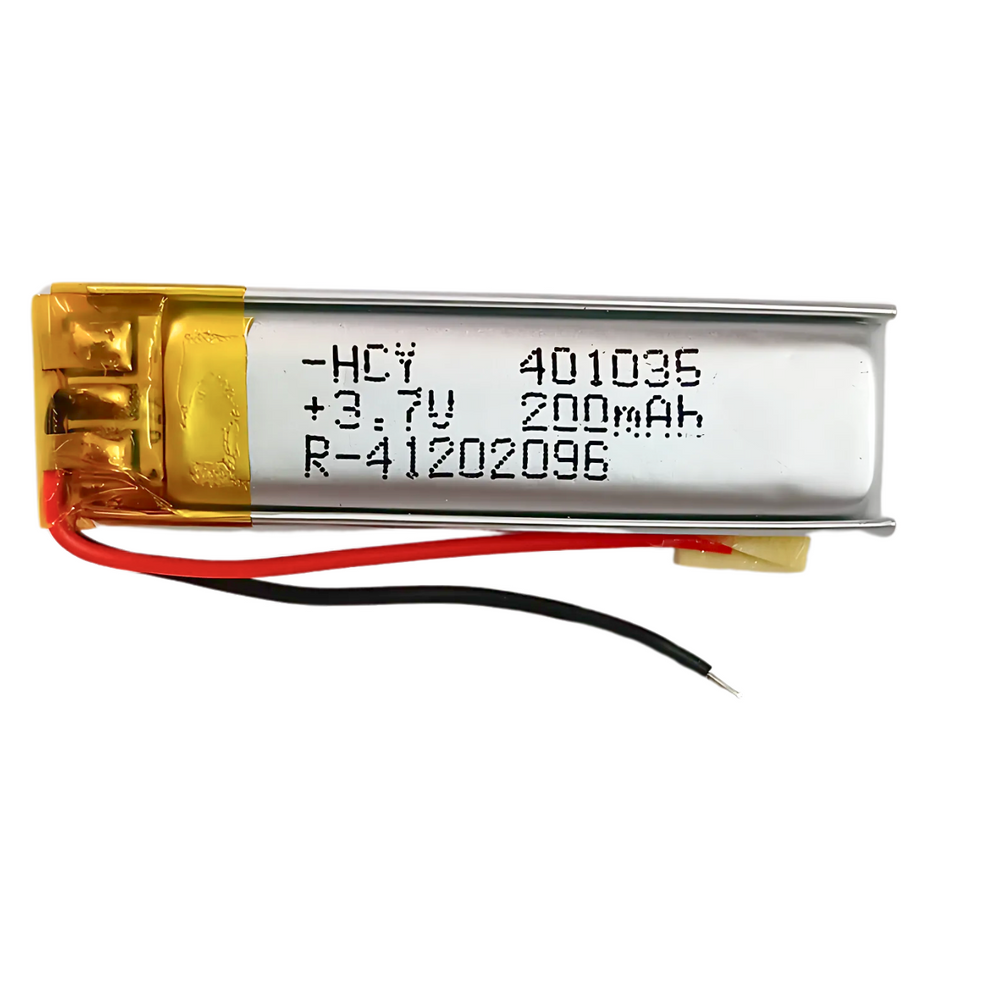 Witty Fox 3.7V 200mAh LiPo Battery Rechargeable -Lithium Polymer Battery for Drone -Robocraze