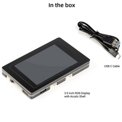 ELECROW ESP32 Terminal – 3.5" RGB TFT capacitive touch display for IoT & embedded projects. -TFT Display -Robocraze