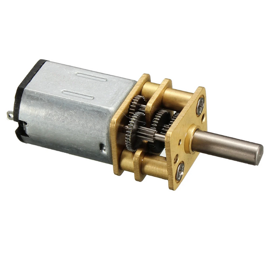 N20-3V-200 RPM Micro DC Gear Motor, compact & efficient for small robotic applications – Electric Motors - Robocraze