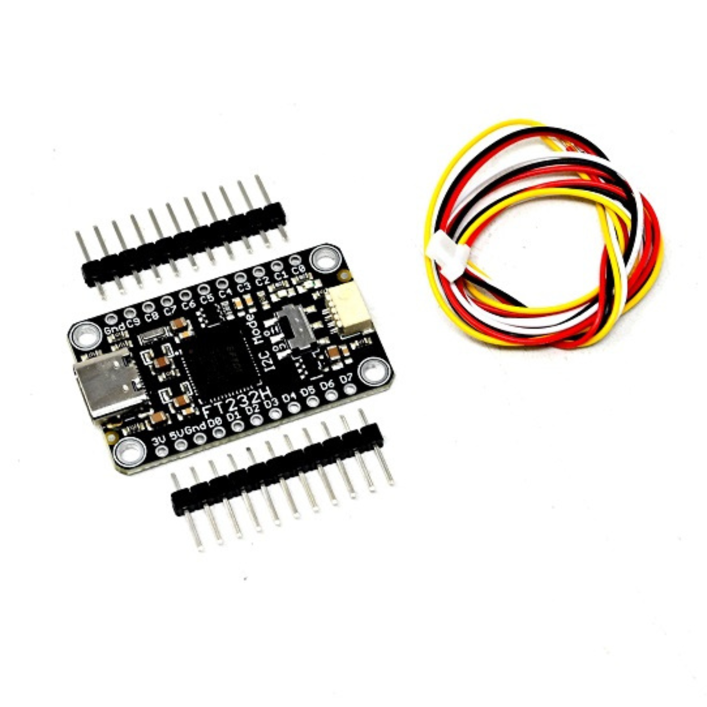 SmartElex FT232H Breakout Board Converts USB to GPIO, SPI, I2C, UART & JTAG -Robocraze