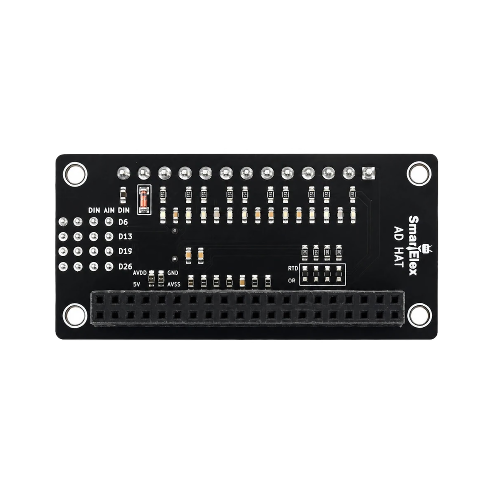 SmartElex High-Precision AD HAT for Raspberry Pi