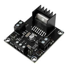 SmartElex 2x2A DC Dual Motor Controller V2 | L298N Dual H-Bridge Motor Driver