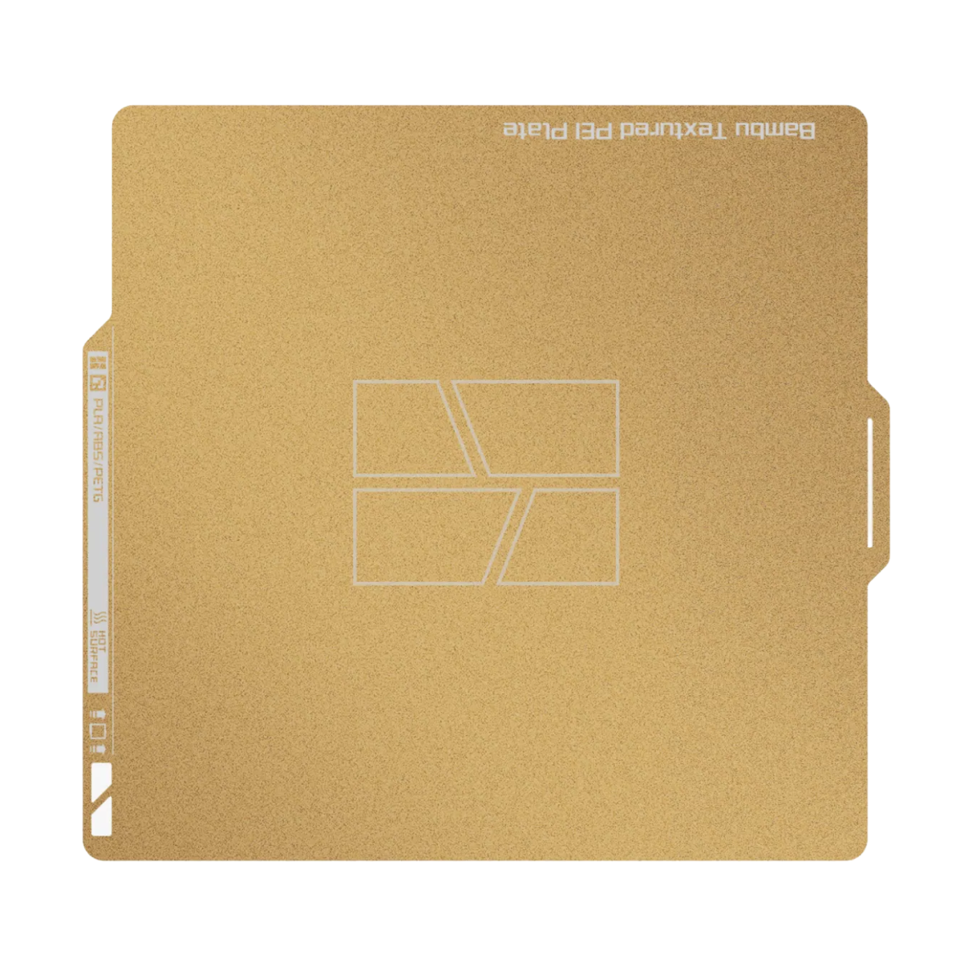 Bambu Lab Bambu Textured PEI Plate for A1,P1P,P1S,X1C,X1E