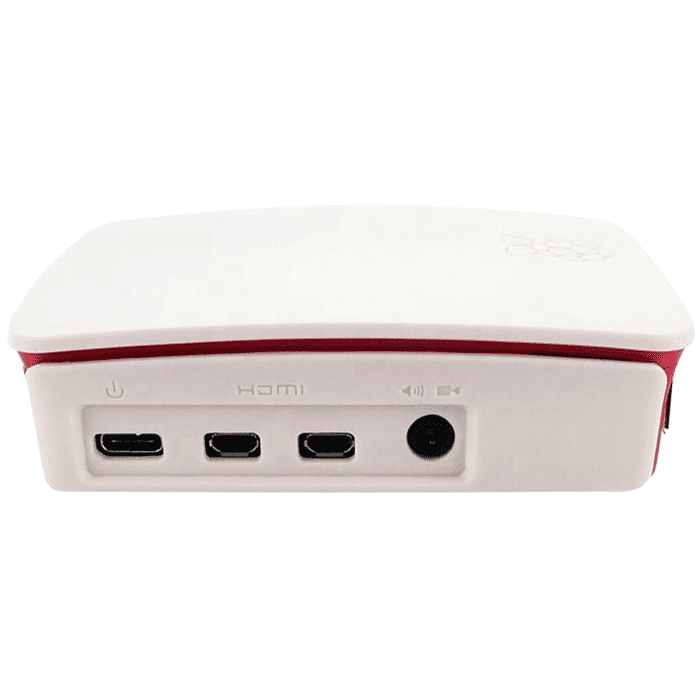 Raspberry Pi 4 Case Red & White(Chinese)