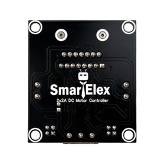 SmartElex 2x2A DC Dual Motor Controller V2 | L298N Dual H-Bridge Motor Driver