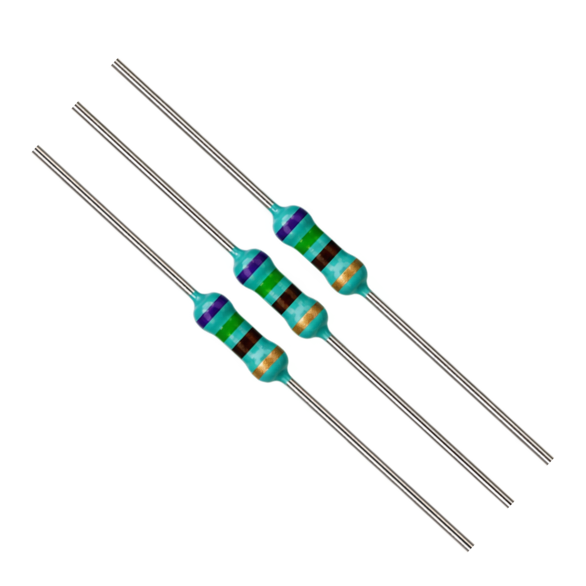 750 Ohm Resistors for Electronics Projects (Pack of 10) -Electronic Components -Basic Components -Robocraze
