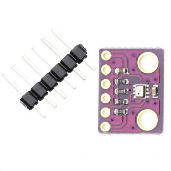 BME280 Temp Sensor – High-accuracy sensor for temp, humidity & pressure monitoring. -Robocraze