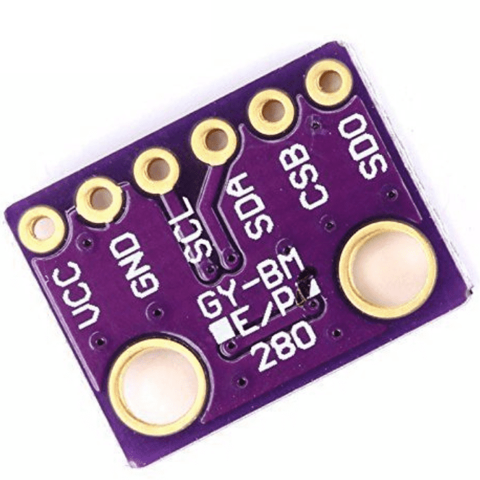 BME280 Temp Sensor – High-accuracy sensor for temp, humidity & pressure monitoring. -Robocraze