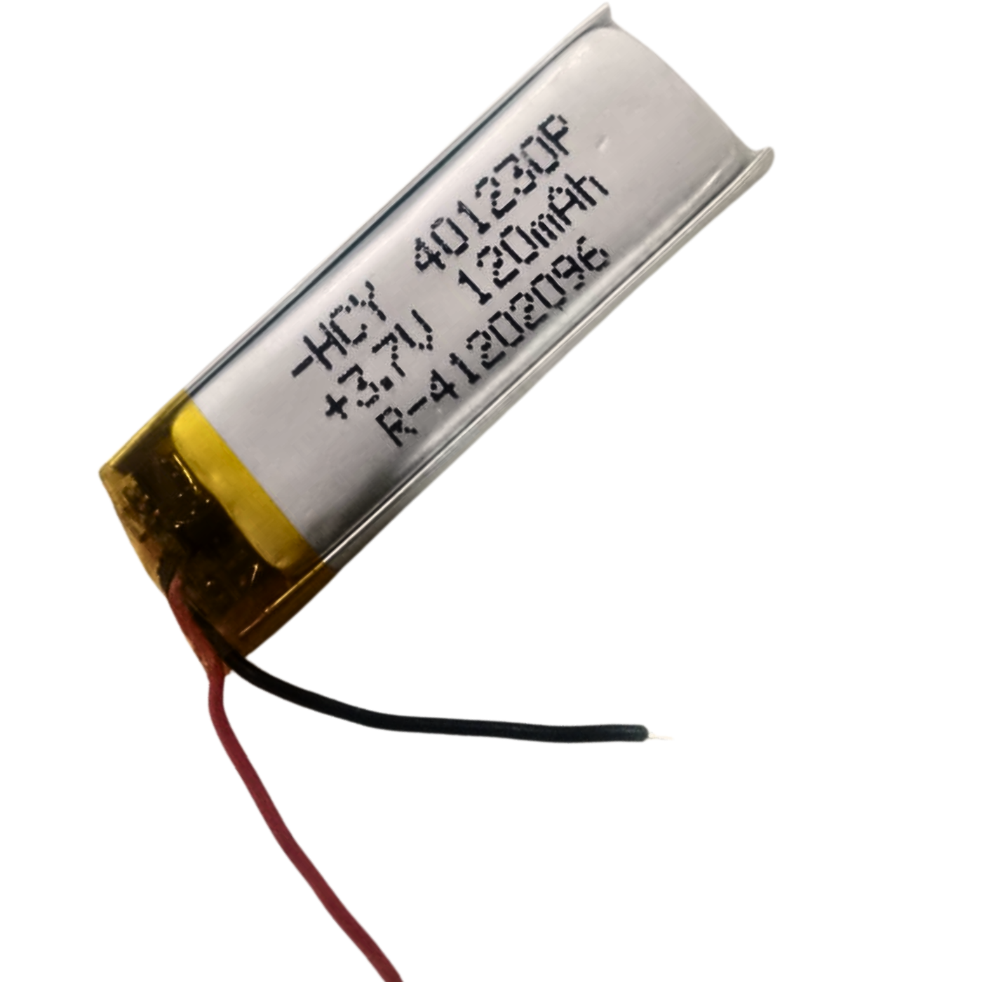 3.7V 120 MAH LIPO Rechargeable Battery - Batteries and Power Supply - LiPO Batteries and Chargers -Lipo Battery -Robocraze


