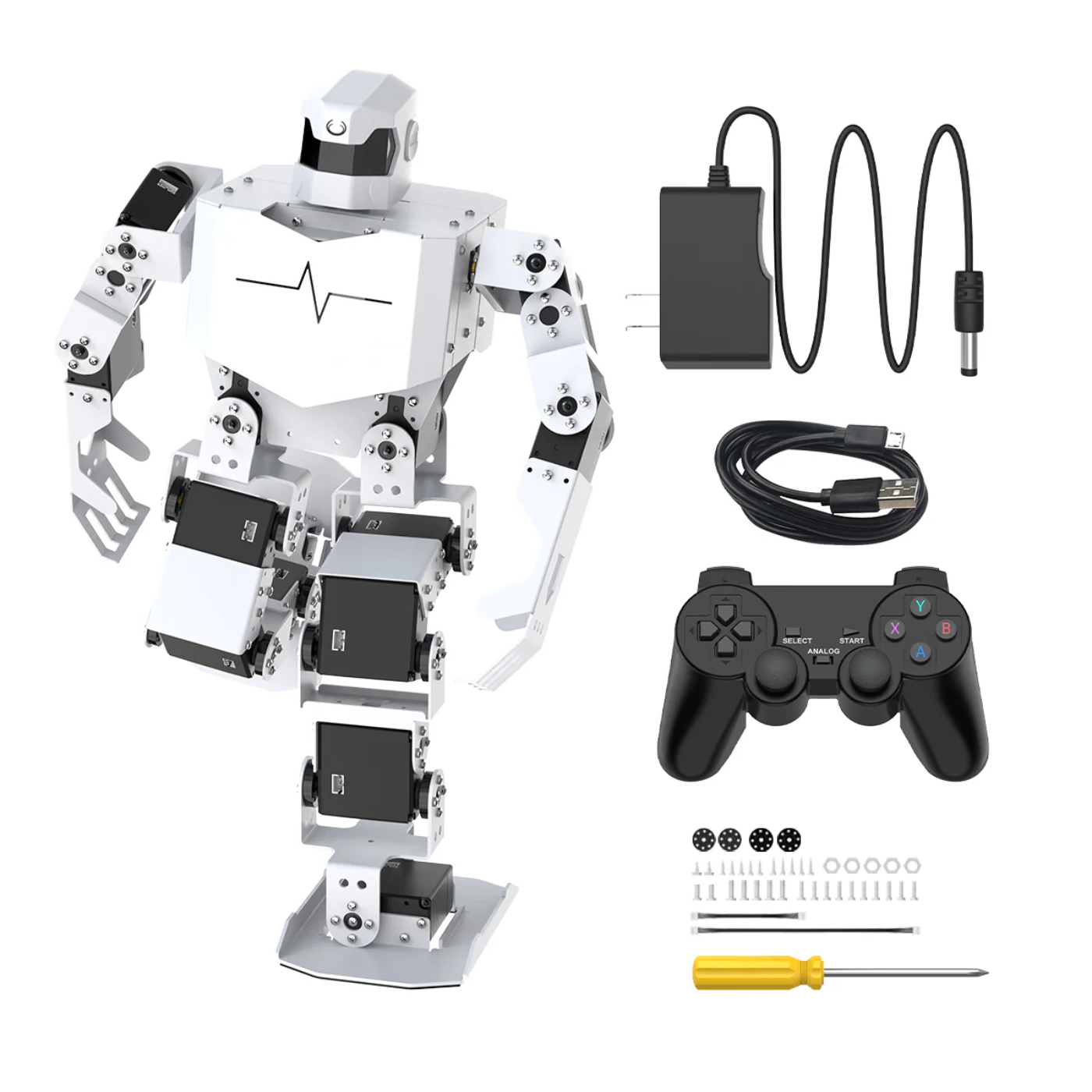 H5S Hiwonder 16DOF Intelligent Humanoid Singing and Dancing Robot - Robocraze