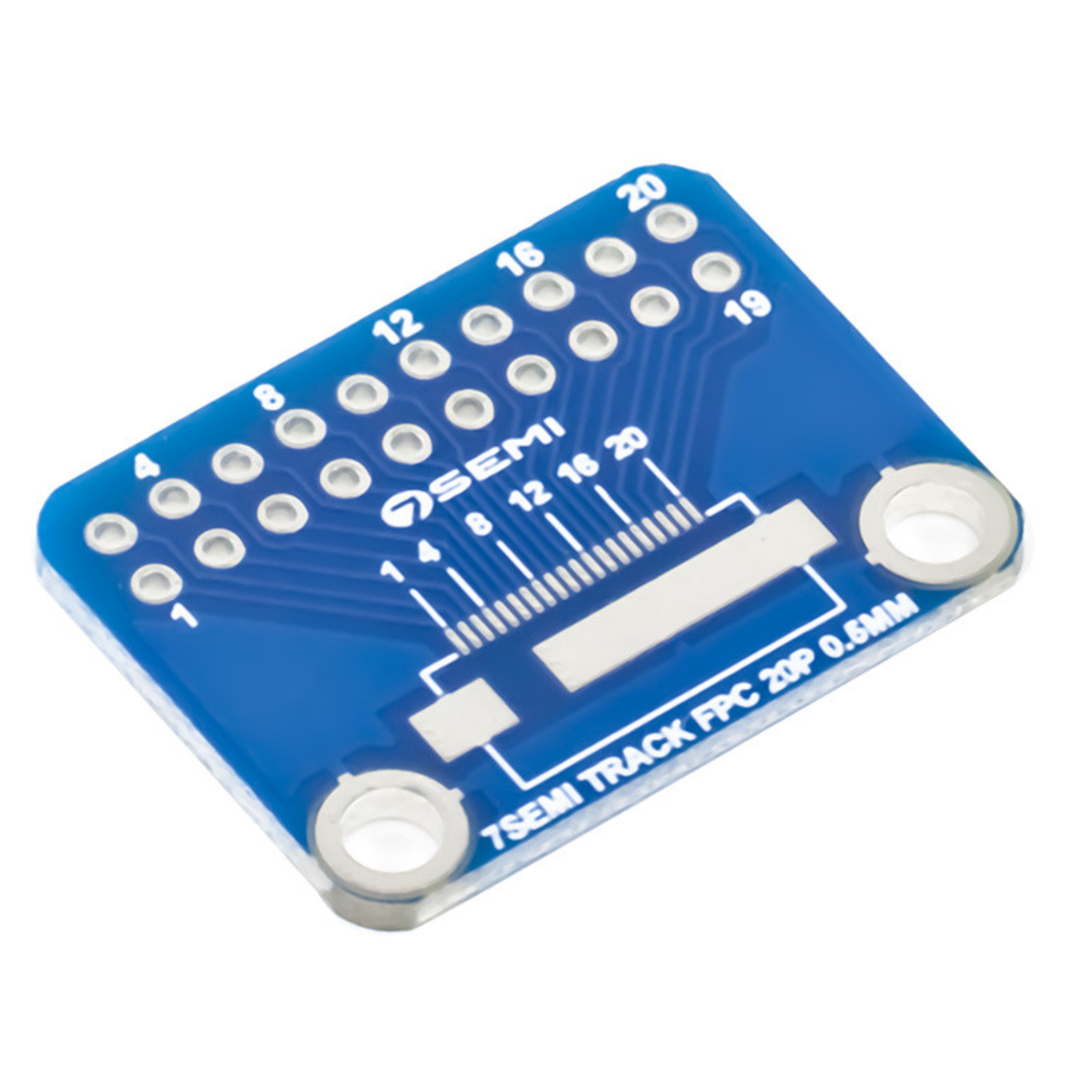 7Semi 0.5mm FFC FPC 20 Pin Breakout Board Adapter PCB-image-34