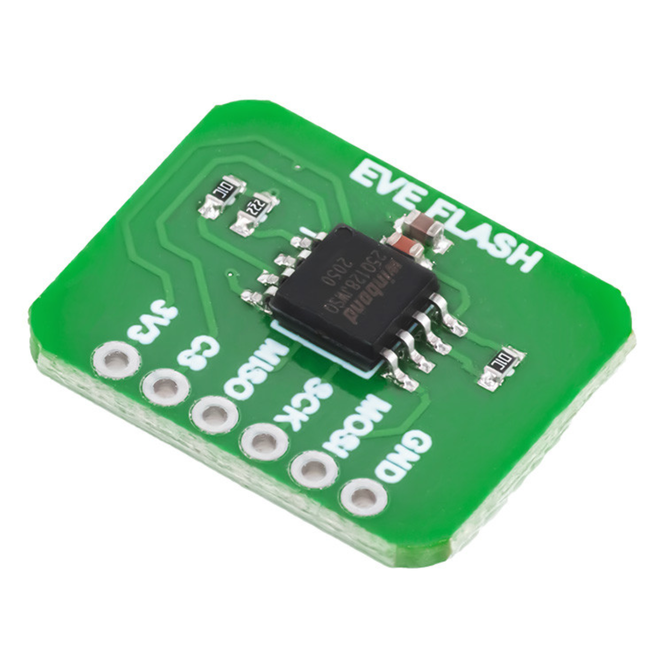 7Semi 128Mbit SPI Flash Memory Breakout Board - W25Q128JWSIQ-image-41