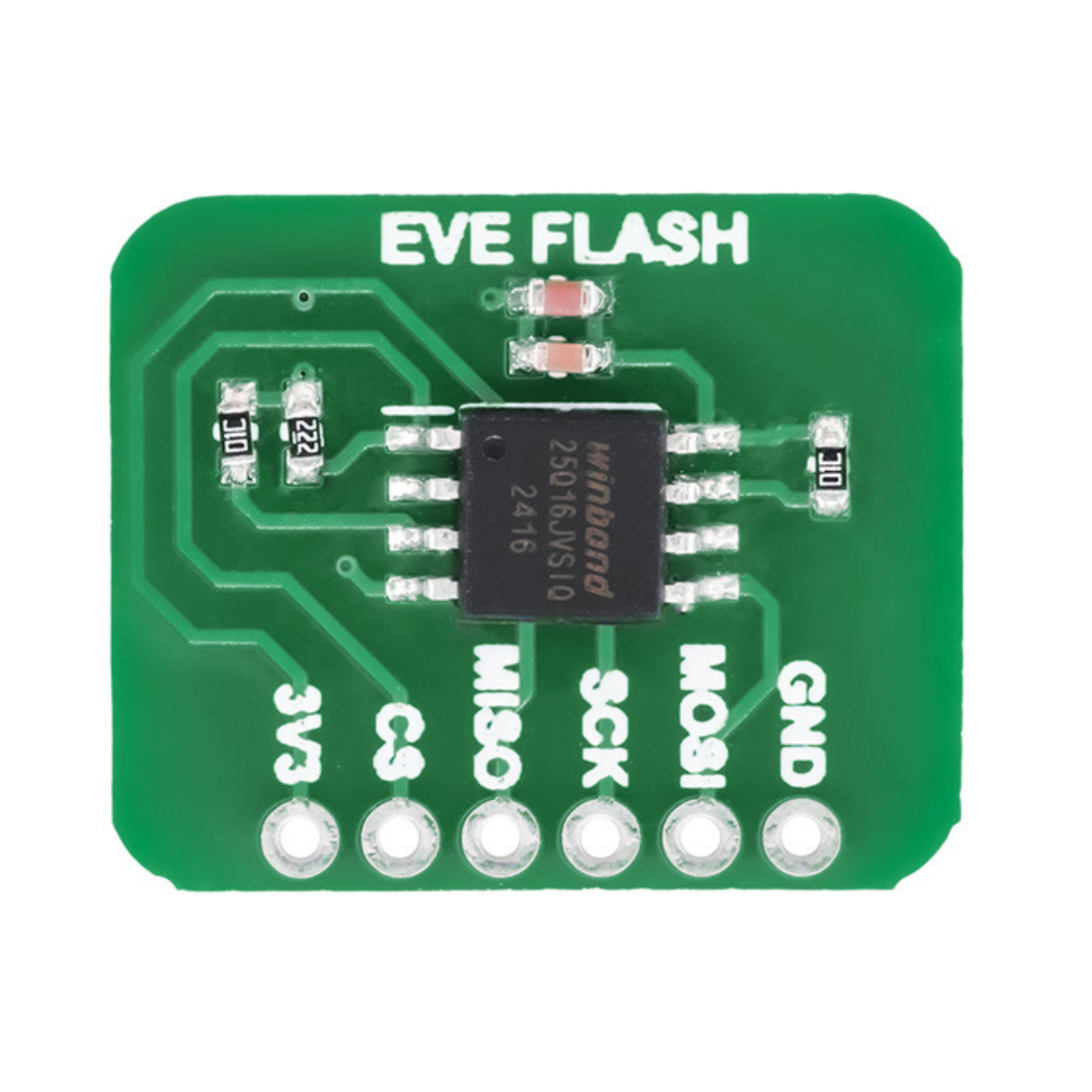 7Semi 16Mbit Serial Flash Memory SPI Breakout Board with W25Q16JVSSIQ-picture-11
