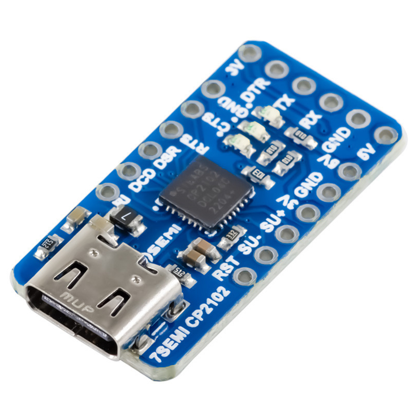 7Semi 3.3V/5V CP2102 USB-C to UART TTL Converter Serial Module-image-23