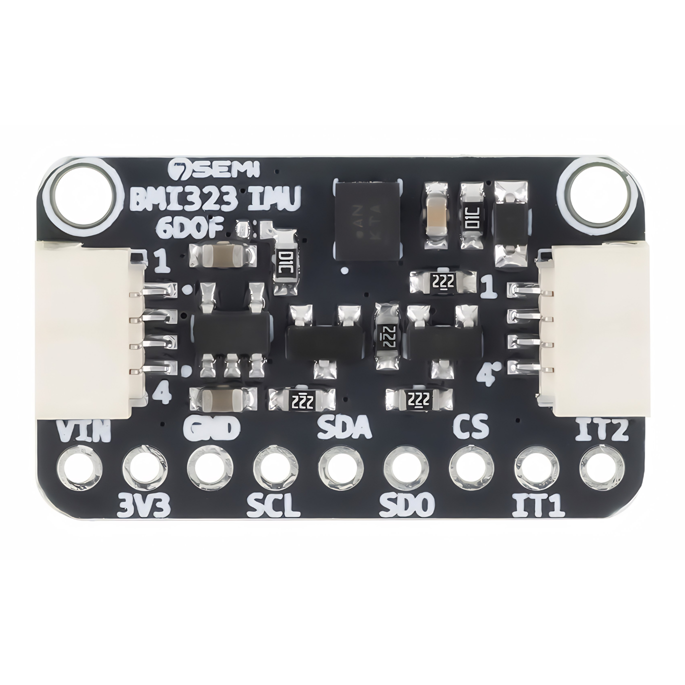 7Semi BMI323 IMU Breakout Board 6DOF Accelerometer Gyroscope Qwiic SPI I2C-image-26