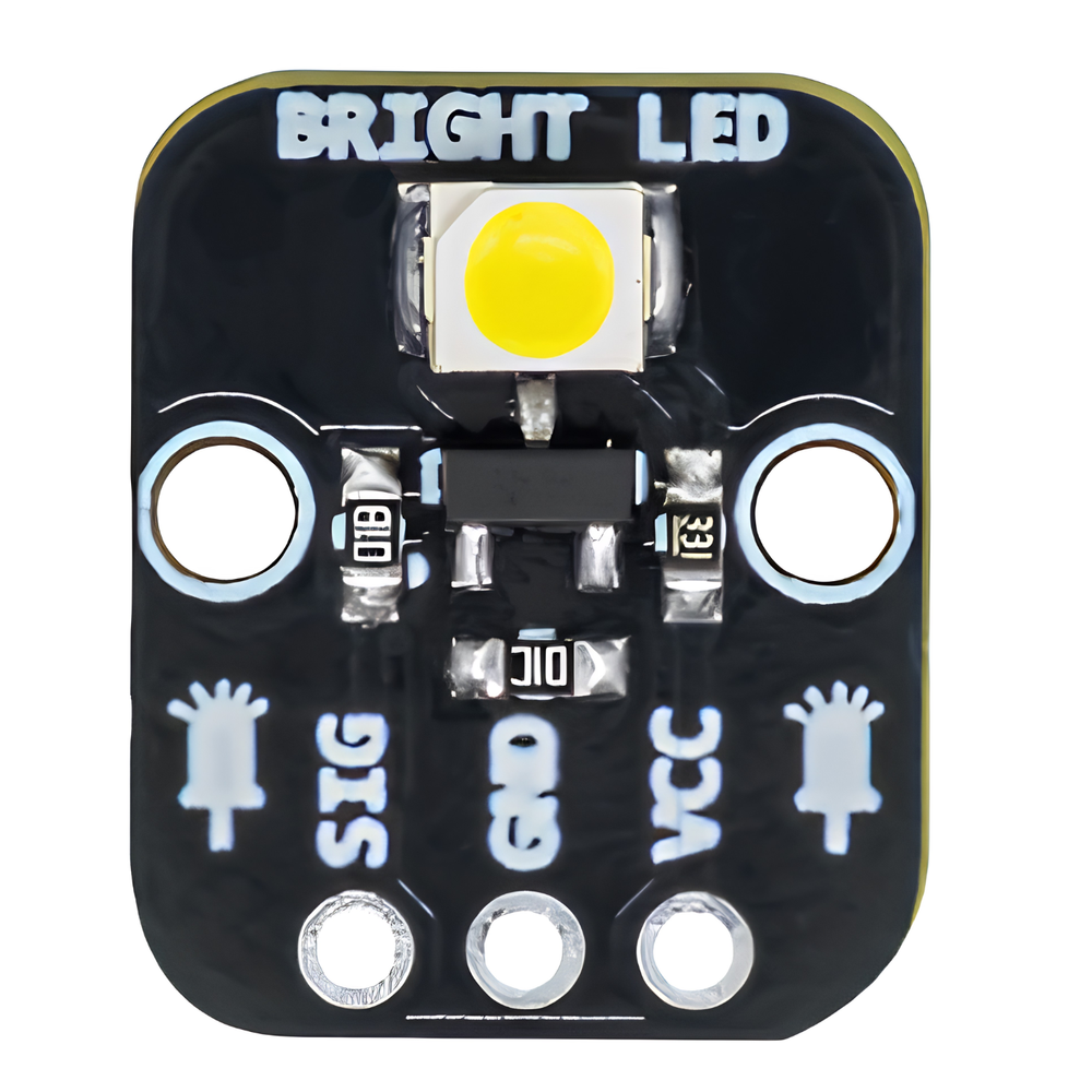 7Semi Bright LED Module for Arduino & ESP32 Projects - Robocraze