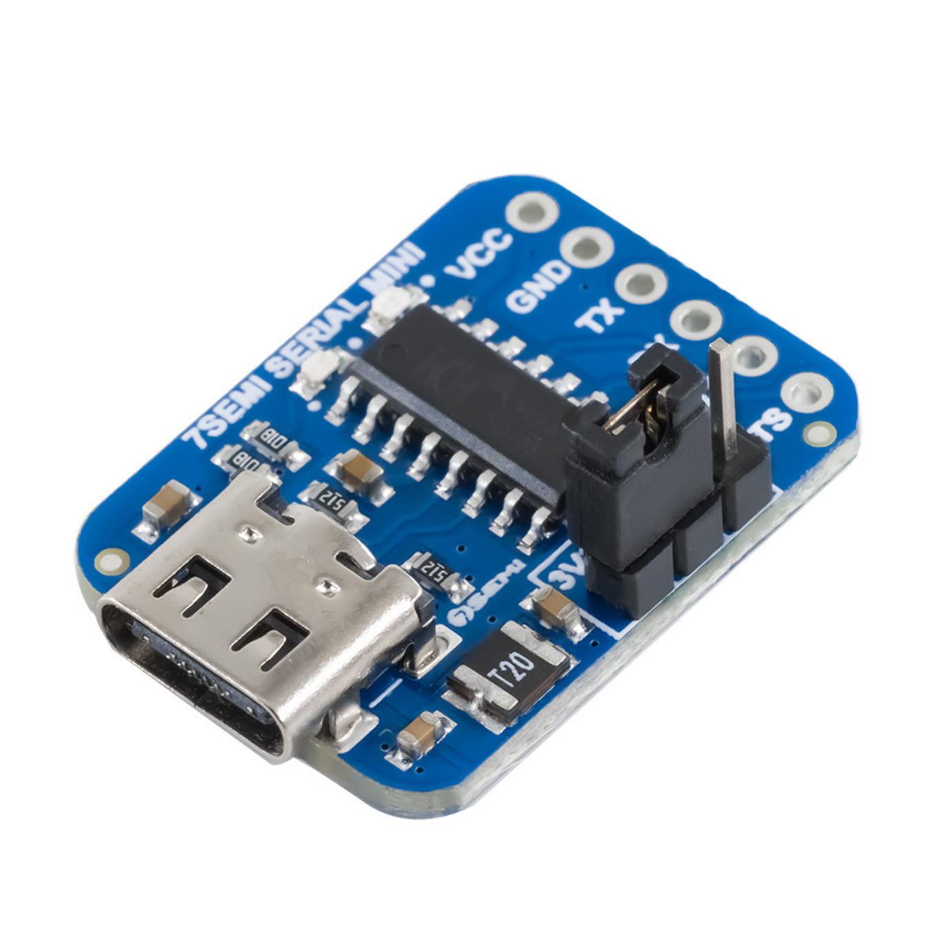 7Semi CH343 USB-C to UART Board High Speed 6Mbps Serial Module-image-3