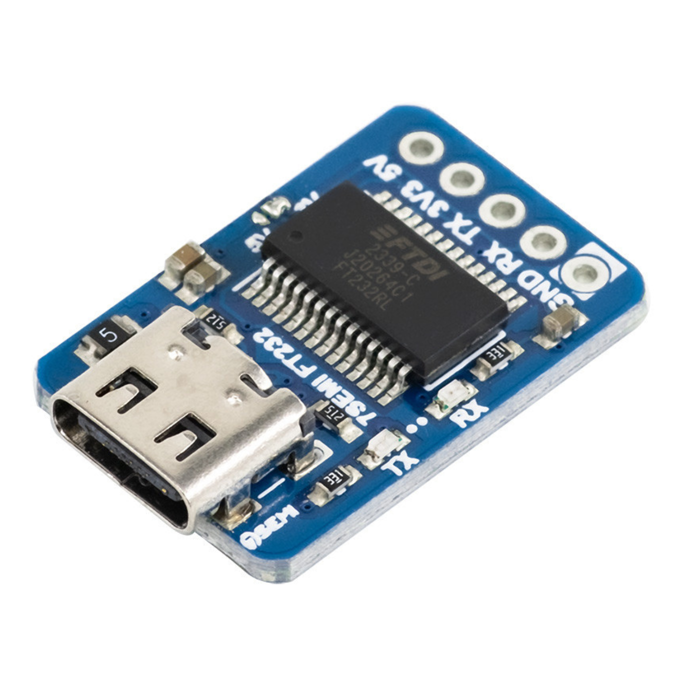 7Semi Compact FT232 USB-C UART (TTL) Communication Module-picture-30