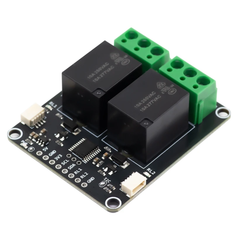 7Semi Dual Channel 5V 10A I2C Qwiic Relay Module -Electronic Modules -Relays -5V Relays -Robocraze