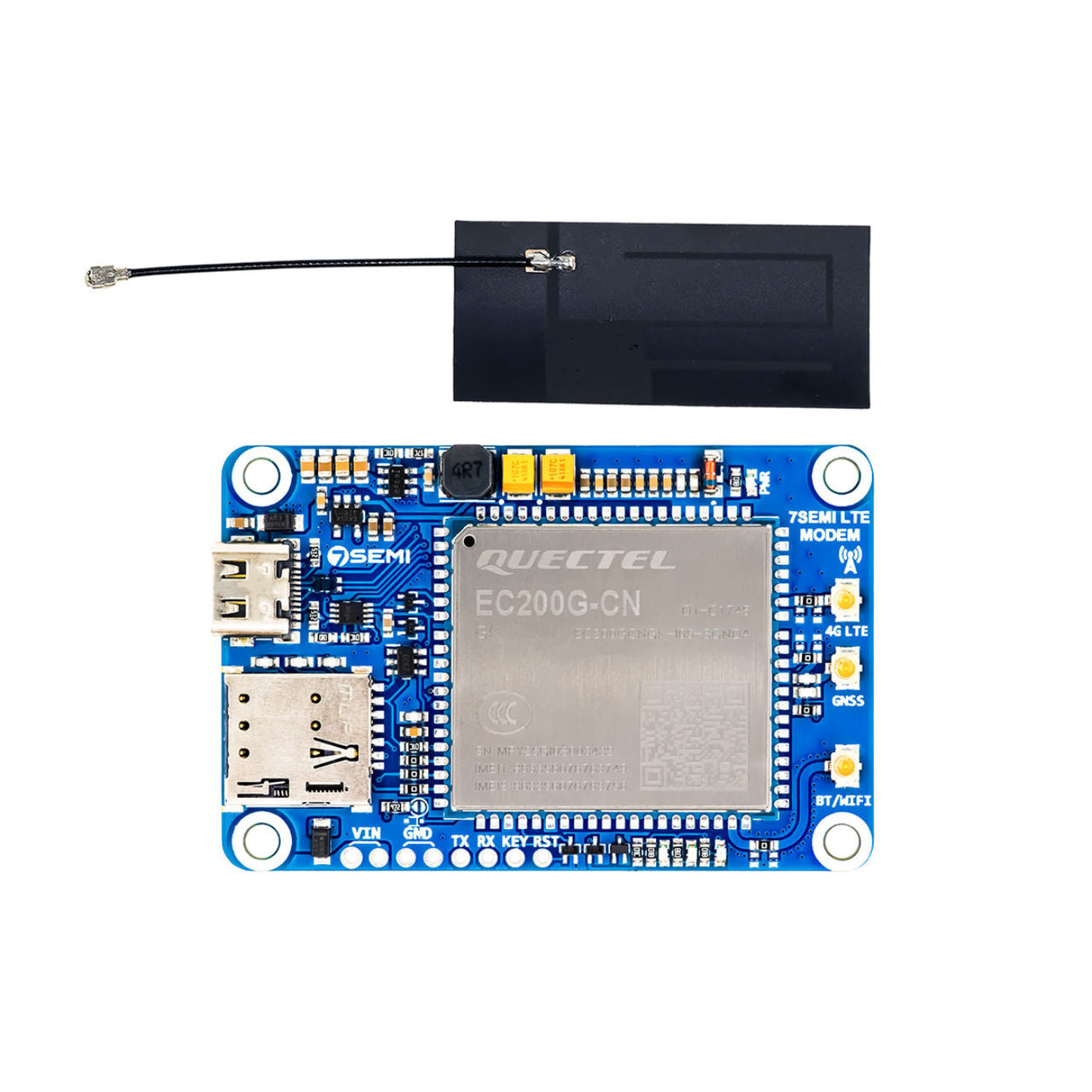 7Semi EC200G-CN LTE Cat 1 4G GNSS Industrial Modem-picture-19