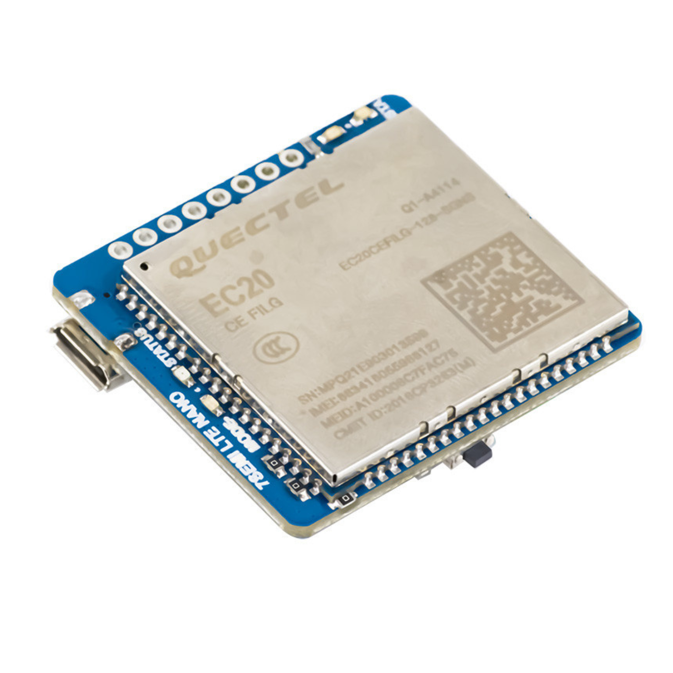 7Semi EC20 CAT-4 LTE 4G GNSS Nano Modem-picture-13