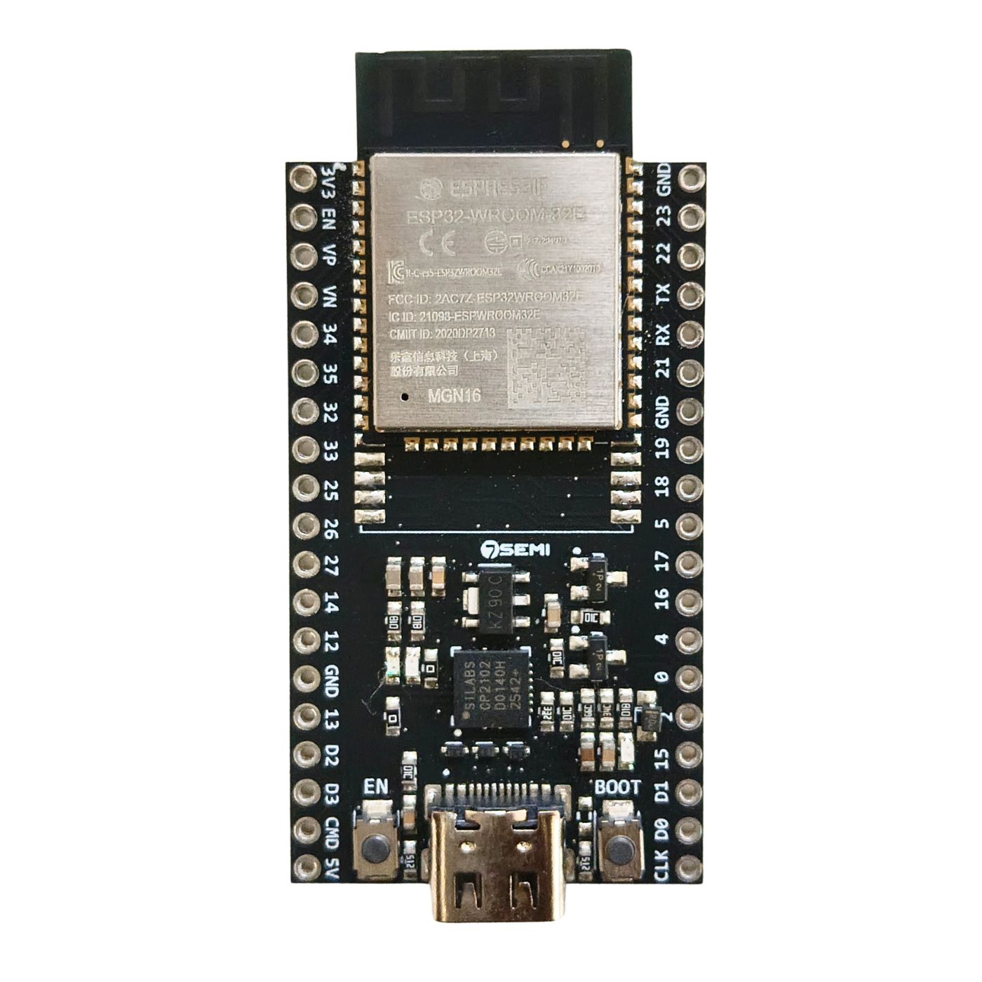7Semi ESP32-DevKitC ESP32-WROVER Wi-Fi Bluetooth Development Board - Robocraze