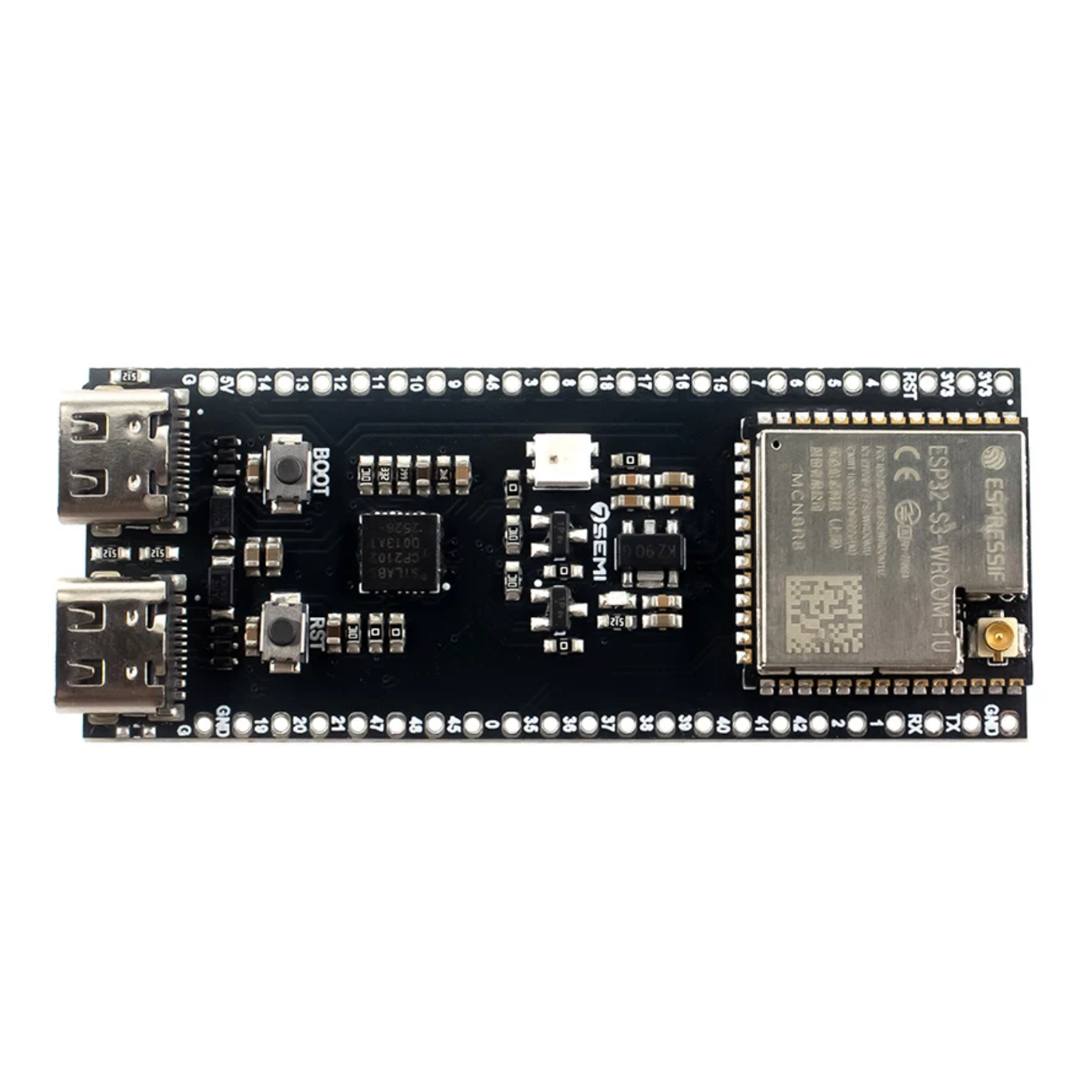 7Semi ESP32-S3-Dev-BoardC-1U-N8R8 WiFi BLE Development Board 8MB Flash 8MB PSRAM-picture-20