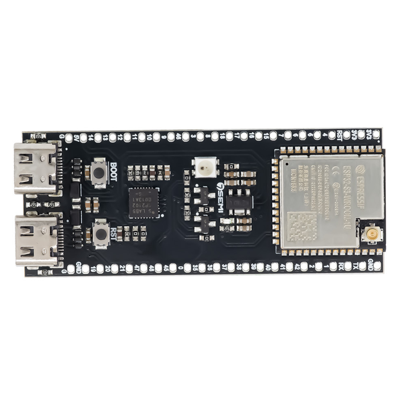 7Semi ESP32-S3-WROOM-1U-N16R8 WiFi Bluetooth Module with IPEX Connector 16MB Flash 8MB PSRAM-image-41