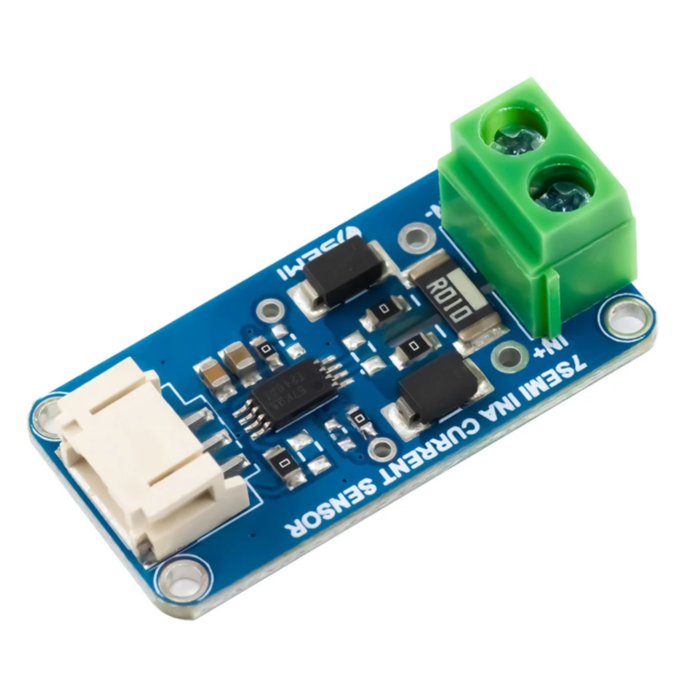 7Semi INA240A4 4–80V Bidirectional Current Sensor Breakout Board -Electronic Modules -Breakout Boards -Robocraze