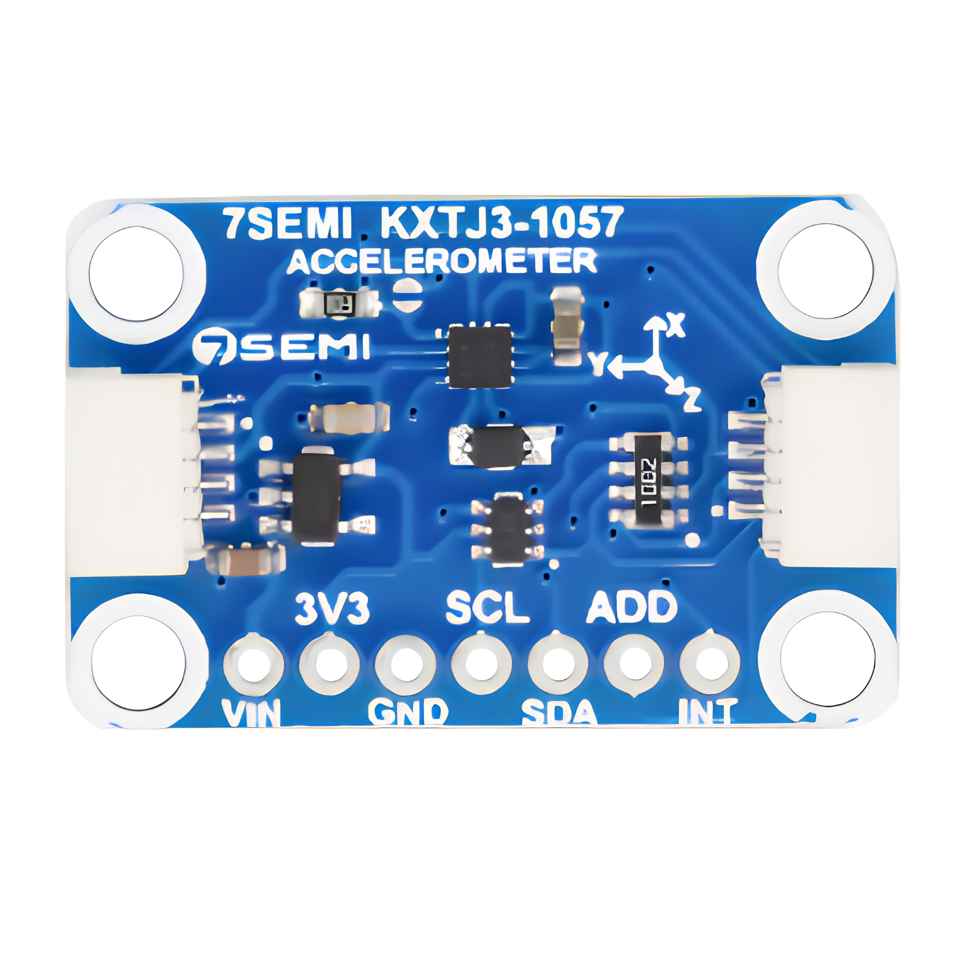 7Semi KXTJ3-1057 Qwiic 3-Axis Accelerometer Board - Robocraze
