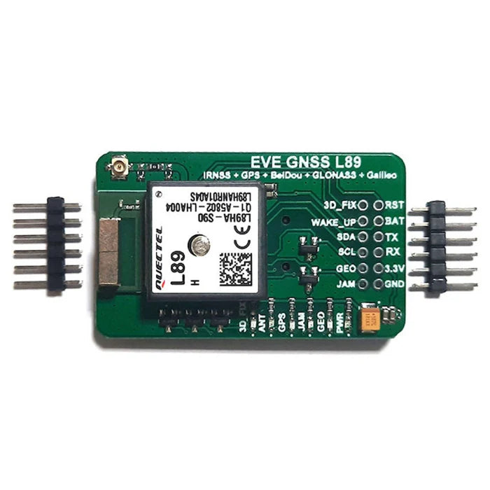 7Semi L89HA Multi-GNSS Breakout Module for GPS, IRNSS, GLONASS, BeiDou, Galileo & QZSS -GNSS Module -Arduino Breakout Board -Robocraze
