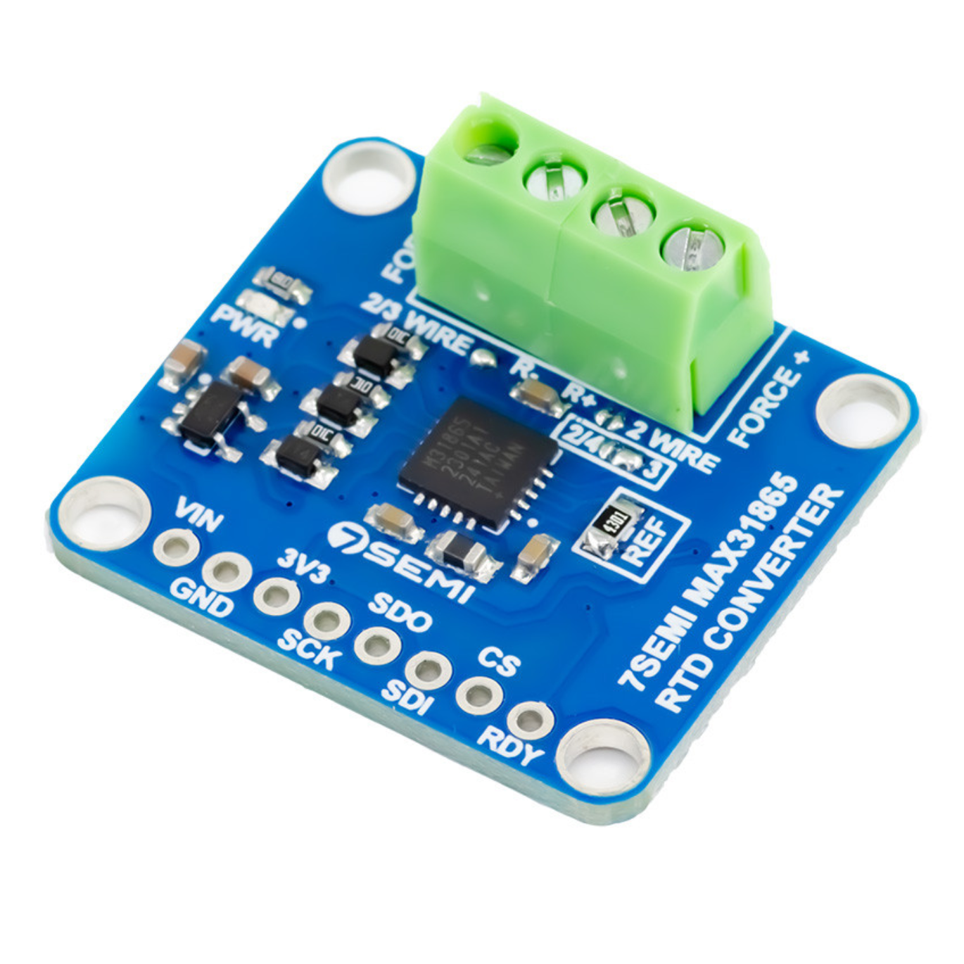 7Semi MAX31865 PT1000 RTD 3-Wire Temperature Sensor Amplifier Breakout Board-image-48