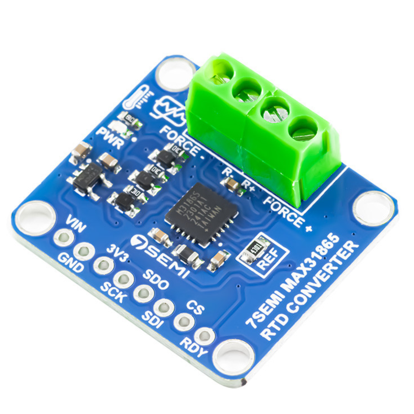 7Semi PT1000 RTD 2-Wire Temperature Sensor Breakout Board with Amplifier MAX31865-image-27
