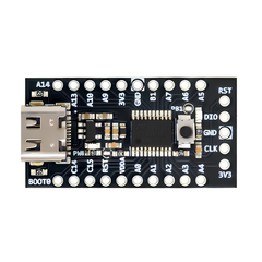 7Semi STM32 ARM 32-bit Cortex-M0+ RISC Mini Development Board USB-C - STM32L031F6P6 - Robocraze