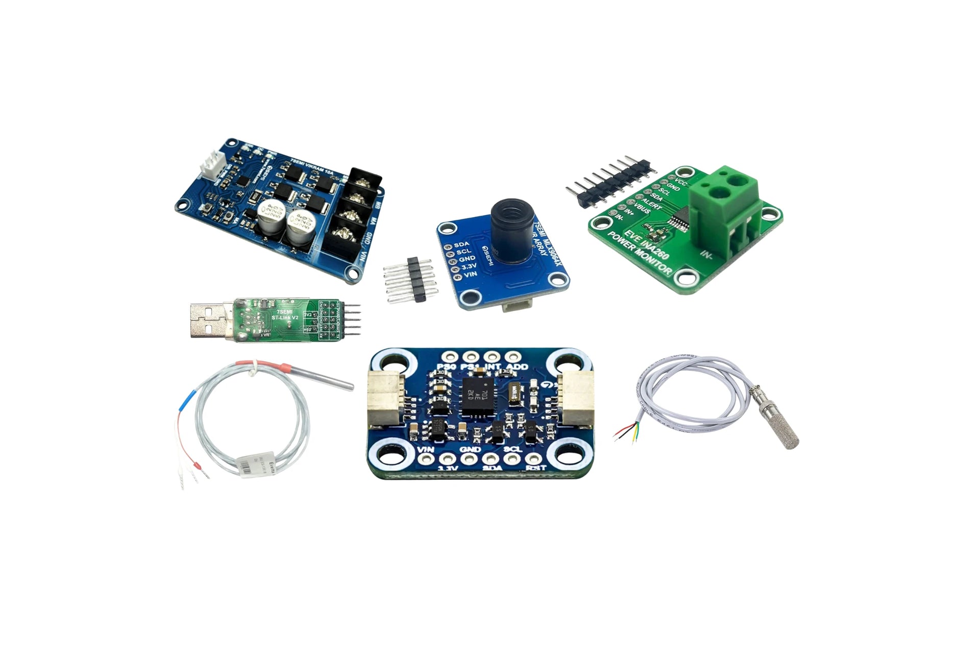 7Semi Sensors, 7Semi Breakout Boards, and 7Semi Development Boards - Robocraze