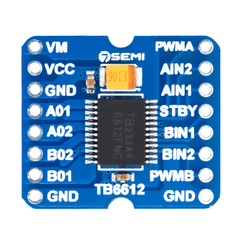 7Semi TB6612FNG Motor Driver Breakout Board - Electronic Modules - Breakout Boards - Robocraze