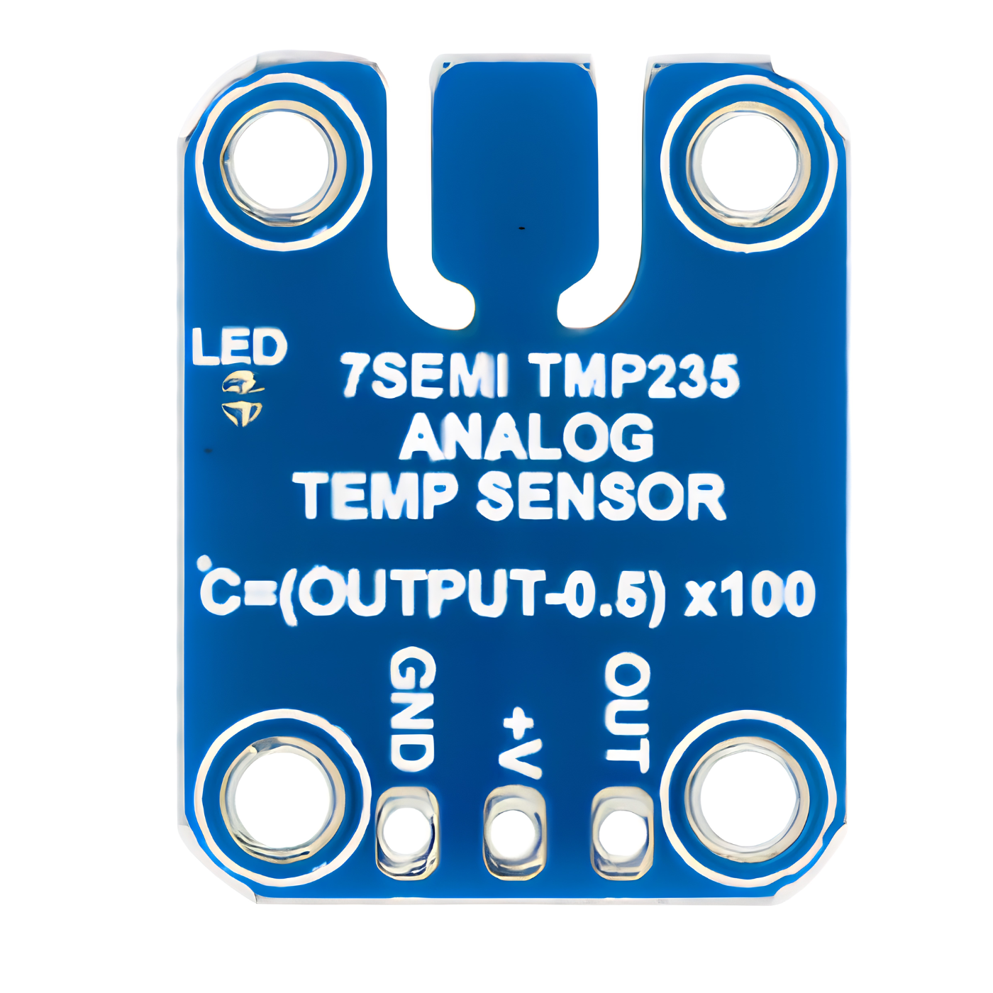 7Semi TMP235 Analog Temperature Sensor Breakout - Robocraze