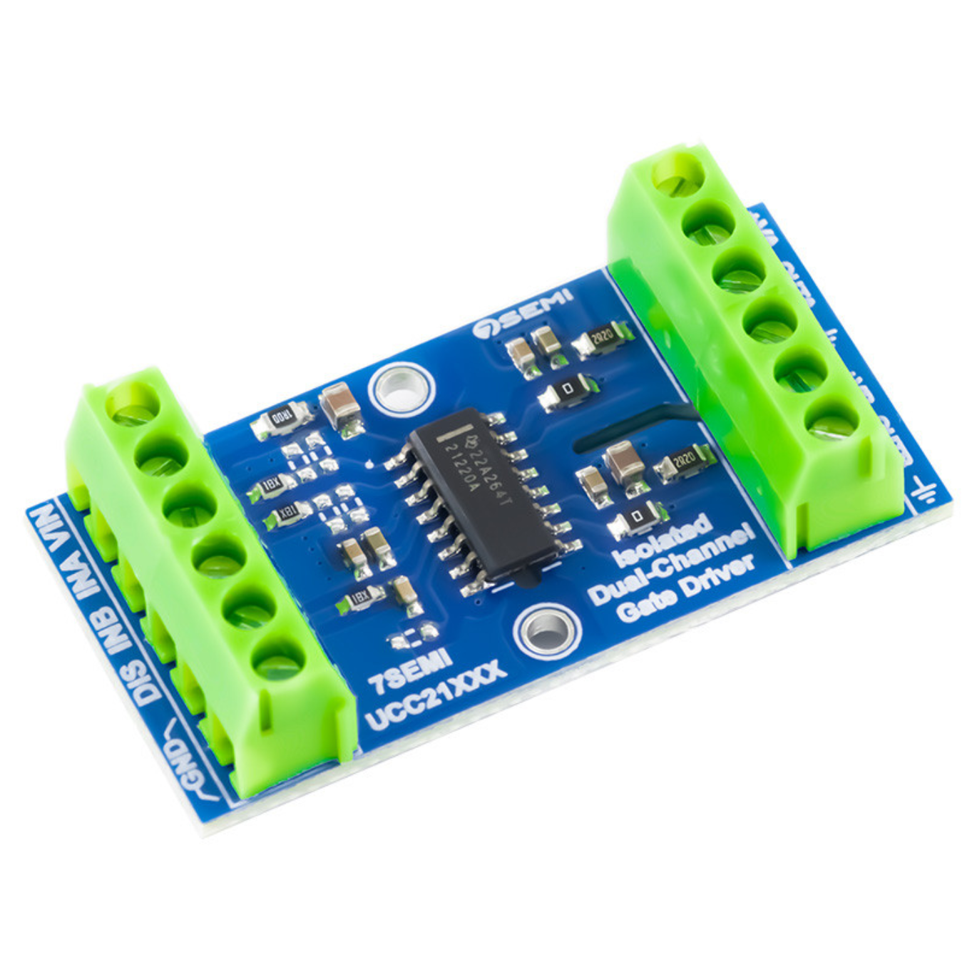 7Semi UCC21220A Isolated Dual-channel Gate Driver Breakout Board-picture-21