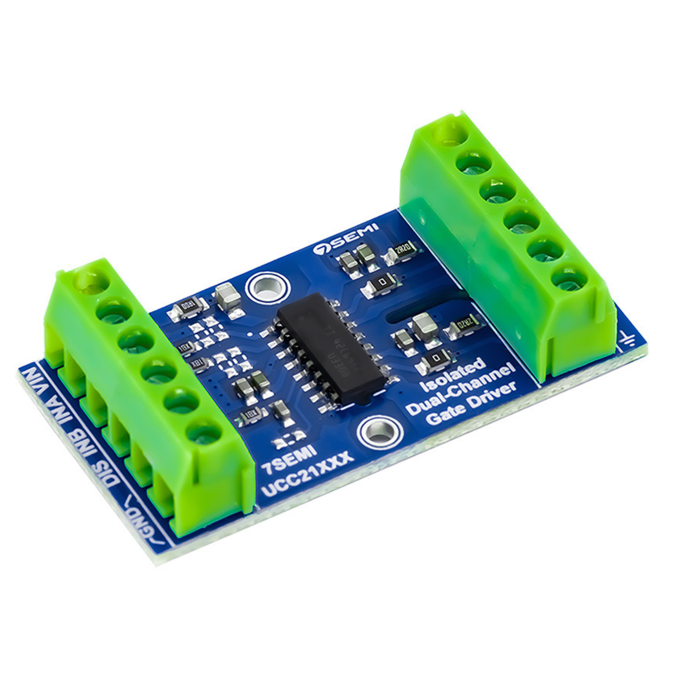 7Semi UCC21330 Dual-channel Isolated Gate Driver Breakout Board-image-16