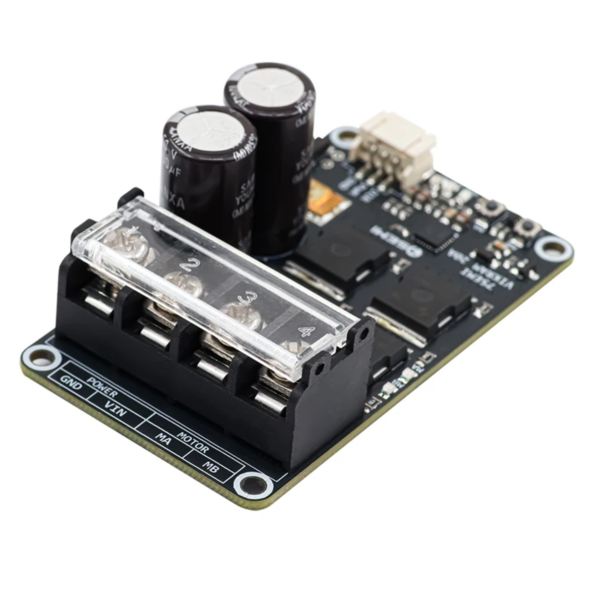 7Semi Vikram 3020 20A 7V-32V DC Single Channel Motor Driver -Motors & Mechanical -Motor Driver -Robocraze