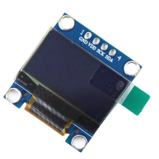 0.96 Inch Blue OLED Display Module (4-Pin)