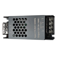 12V 5A SMPS – 12V 5A SMPS power supply for Arduino, LED lighting & security systems. -Power Supply -Robocraze