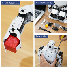 TonyPi Pro Hiwonder Humanoid Robot Development Kit with AI Vision & Raspberry Pi 4B 4GB - Classroom STEM Kit - Robot Kit - Robocraze